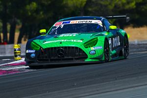 The Motopark Mercedes fastest in hot free practice